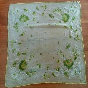 Vtg Vera Neumann Vera Sheer scarf